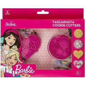 Decora Koekjes Uitsteker Set Barbie -2st-