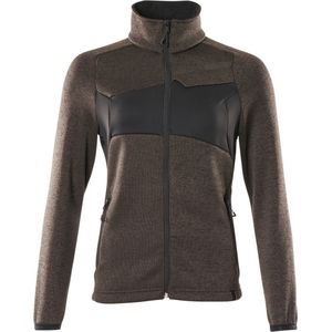 Mascot Accelerate Gebreide trui met rits 18155-951 - donkerantraciet/zwart - 2XL