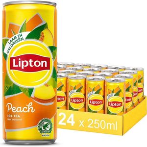 Lipton Ice Tea Peach - 24 x 250 ml - Voordeelverpakking