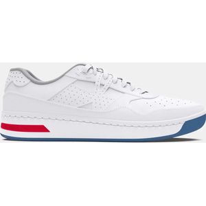 Ua Court 96-Wht blue red Size : 7