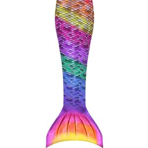 Kuaki Mermaids - Zeemeerminstaart - Rainbow - Maat: 146-152