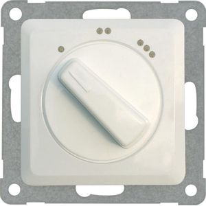 KOPP type Milano 3-standenschakelaar, inbouw | WIT