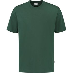 Purewhite - Heren Oversized Fit T-shirt - Groen - Maat XS