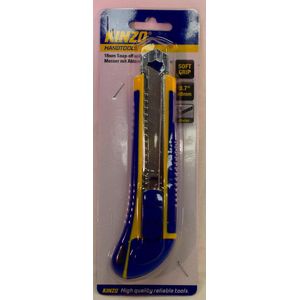 KINZO 71843 3 Blades SnapOff Utility Knife YellowBlue