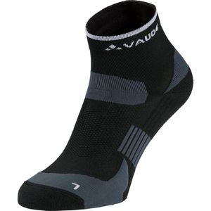 Vaude Bike Socks Short Fietssokken Unisex - Black - Maat 45-47