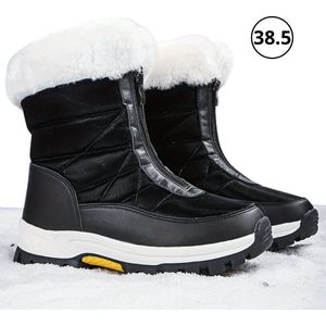 Nivard Snowboots Voor Dames - Sneeuwschoenen- Wintersport Sneeuwboots - Ski Gadgets - Maat 38.5 - Zwart