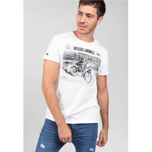 DEELUXE T-shirt met fotoBREAKER Natural