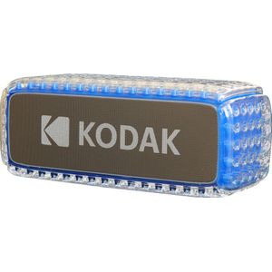 Kodak Enceinte Bluetooth - Étanche IPX6, Son Puissant 8W, Éclairage RGB, Autonomie 5h, Connexion Bluetooth V5.0 - Bleu