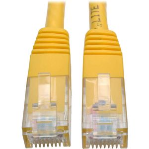 Tripp Lite N200-005-YW netwerkkabel 1,5 m Cat6 U/UTP (UTP) Geel