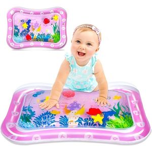 Xerolax Waterspeelmat - Watermat - Baby - Speelmat - Binnen - Buiten - Kraamcadeau - Opblaasbaar - Roze