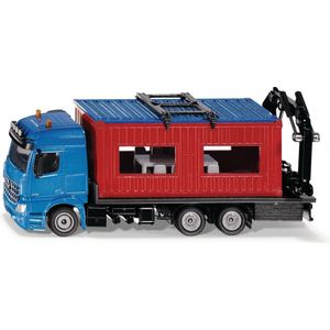 Siku Vrachtwagen met Constructiecontainer 1:50