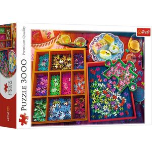 Trefl - Puzzles - ""3000"" - Evening with Puzzles