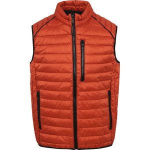 Casa Moda Bodywarmer Oranje - Maat L - Heren - Bodywarmers