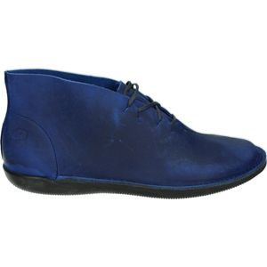 Loints of Holland 68163 NIJNSEL - VeterlaarzenHoge sneakersDames sneakersDames veterschoenenHalf-hoge schoenen - Kleur: Blauw - Maat: 40.5