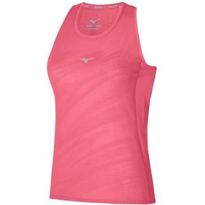 Mizuno Aero Mouwloos T-shirt Roze M Vrouw