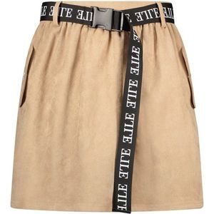 Meisjes rok suede - Tilly - Creme Brulee