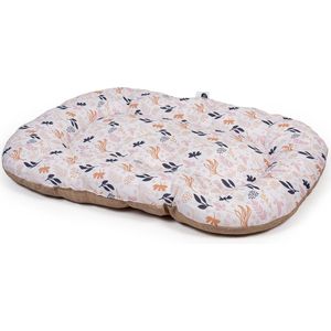 Duvoplus - Dierenkussen - Hond - Ovaal Kussen Doorstikt Breezy 120x76x11cm Wit - 1st