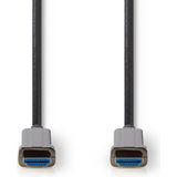 Ultra High Speed HDMI-Kabel - AOC - HDMI-Connector - HDMI-Connector - 15,0 M - Zwart