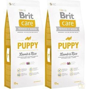 Brit Care Hypo Allergeen Puppy Lam & Rijst 2 x 12 kg