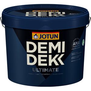 Jotun Demidekk Ultimate Täckfärg - 10 liter - RAL 9005 Gitzwart - Jotun Verf - Buitenbeits Dekkend - Watergedragen