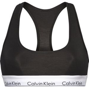 Calvin Klein Modern Cotton Top Dames - Zwart - Maat L