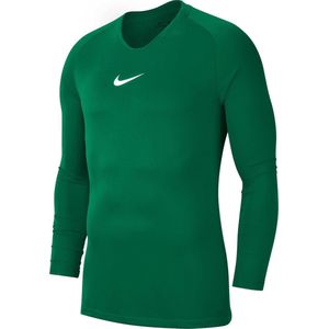 Nike Park First Layer Shirt Lange Mouw Kinderen - Groen | Maat: 164