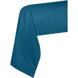 Kussensloop 45 x 185 cm - 100% Katoen Oeko-Tex Petrol - Model Eden - Zacht en Comfortabel Beddengoed voor Thuis