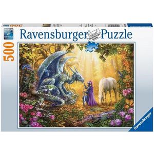 Ravensburger puzzel Drakenfluisteraar - Legpuzzel - 500 stukjes