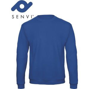 Senvi Basic Sweater (Kleur: Royal) - (Maat XXXXL - 4XL)