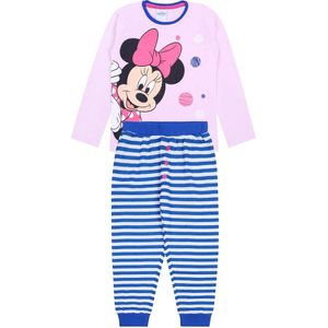 Roze meisjespyjama met streepjes Minnie Mouse DISNEY 128 cm