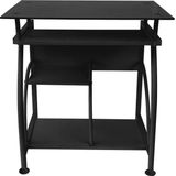 Bureau laptop computertafel - ruimtebesparend cm x cm - zwart
