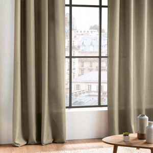 Wicotex - Gordijnen - Kant en klaar - Met ringen - 140x260cm - Linen - 2stuks