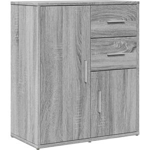 vidaXL-Dressoir-60x31x70-cm-bewerkt-hout-grijs-sonoma