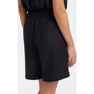 Relaxed Short Zwart Stretch Linnen