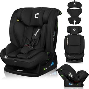 Lionelo Izzy - i-Size Autostoeltje - 40-150 cm - Montage Voorwaarts en Achterwaarts - Memory Foam - Comfortabel en zacht zitje - Hoes is wasbaar