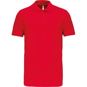 Kariban Piquépolo korte mouwen heren K239 - Red - L