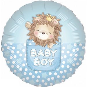 Baby Boy"" folie ballon 45cm, geboorte, een babyshower, doop