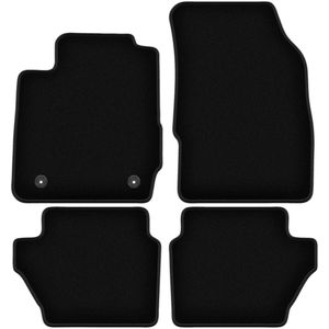 BASIC zwarte veloursmatten voor: Ford Fiesta MK7 hatchback (2011-2017)