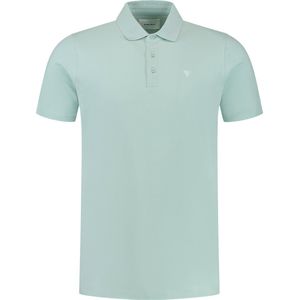 Purewhite - Heren Slim fit T-shirts Polo SS - Mint - Maat XL
