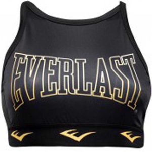 Everlast Duran Sport BH - Topje - Zwart met goud - L