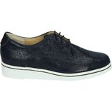 Durea 6191 H - Dames veterschoenen - Kleur: Blauw - Maat: 40.5