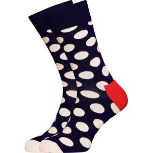 Happy Socks Sokken Big Dot marine maat 36-40