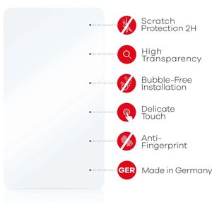 upscreen - Screenprotector voor Volkswagen Discover Media 2017 - Folie Beschermfolie transparant