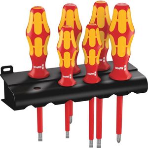 160 i/6 Rack schroevendraaierset Kraftform Plus Serie 100 6-delig met Rack - Wera - 05006145001
