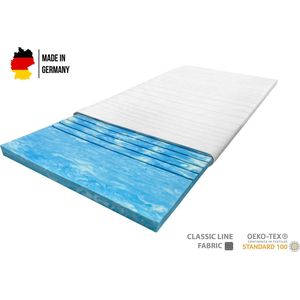 Boxspring Xpert Topper - Classic Topdekmatras - 7 Zone Gel Topper - 180x200  - 8 cm dik