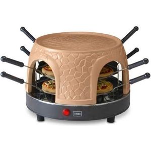 Thuys – Luxe Pizzarette – Voor 8 Personen – Italian Style – Hoogwaardige Materialen – Veilig voor Kinderen – 1000W