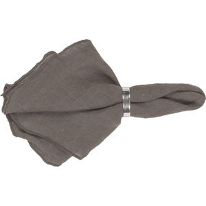 Linnen servet Gracie – Taupe // Broste Copenhagen
