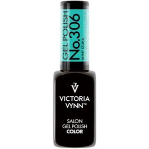Victoria Vynn – Salon Gelpolish 306 Mint Izuku - glow in the dark mint turquoise - gel polish - gellak - nagels - nagelverzorging - nagelstyliste - uv / led - nagelstylist - callance