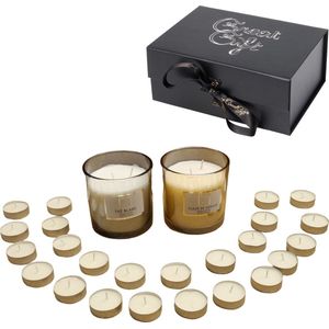 GreatGift - Geurkaarsen - Geschenkset - Voor Haar - 26 Heerlijke geur kaarsen - Vanille - Old Wood - Uniek Cadeau