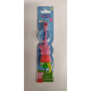 Peppa pig tandenborstel (blauw jasje)